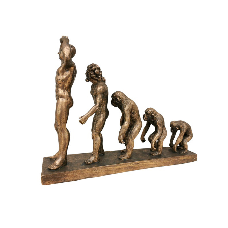 Human Evolution Statue