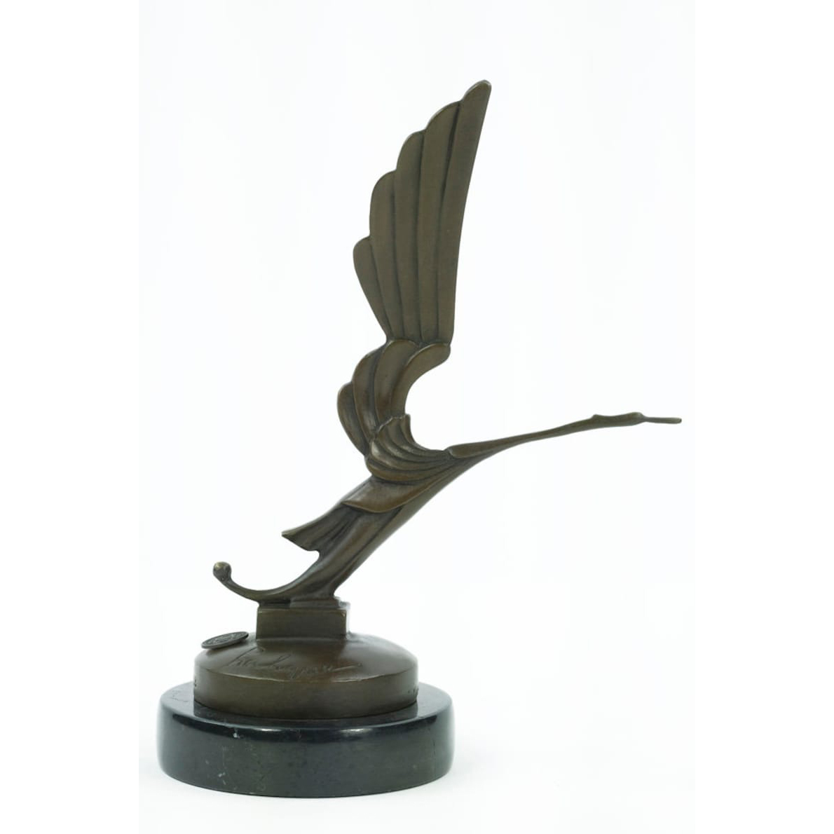 Brass Stork Figurine