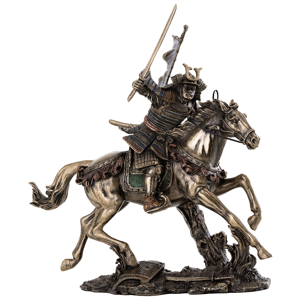 Samurai on Horse Statue
