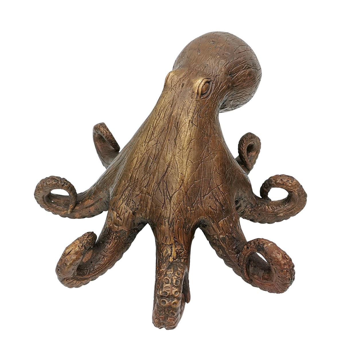 Octopus Bronze Sculpture
