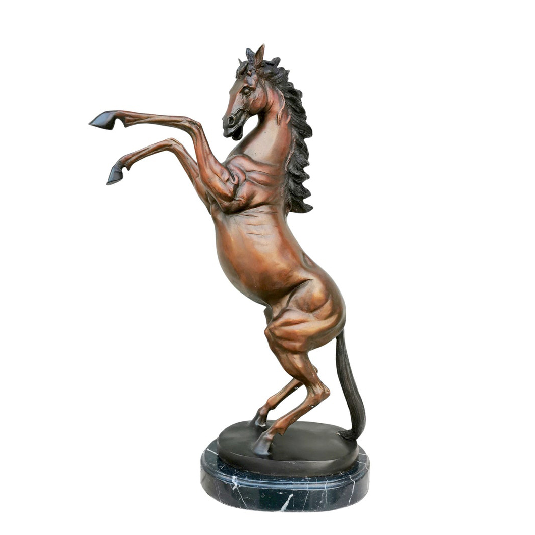 Rearing Horse Figurine