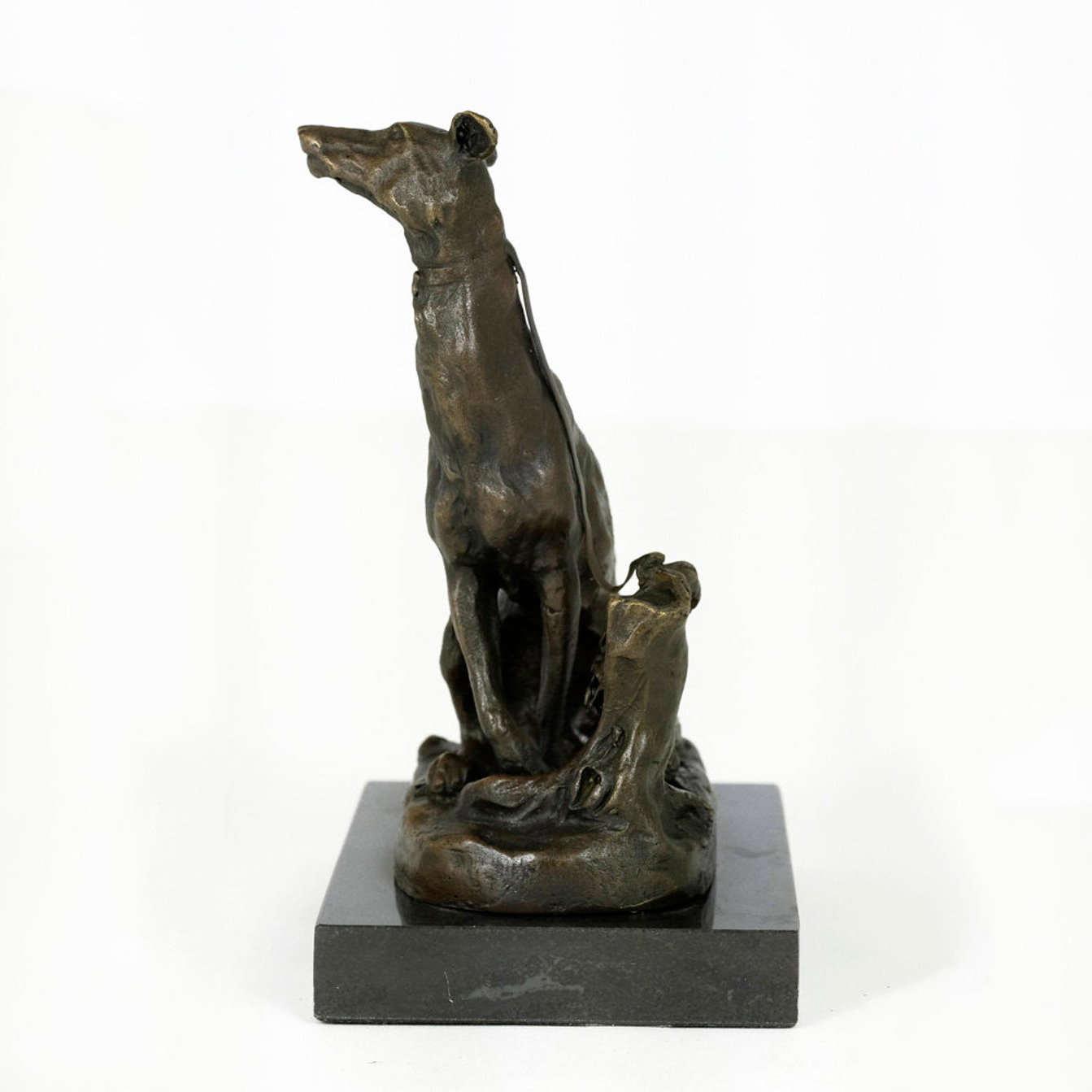 Small Bronze Dog Statues