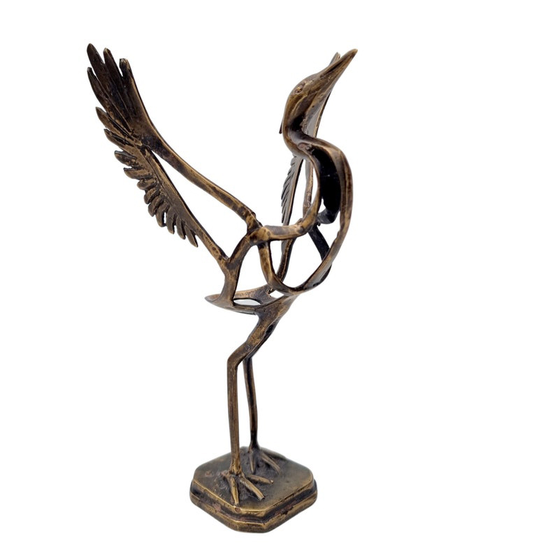 Heron Metal Sculpture