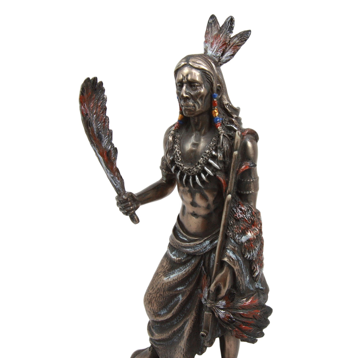 indian chief sculpture