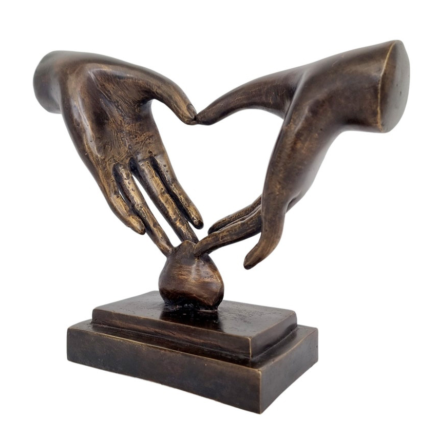 Love Hand Sculpture