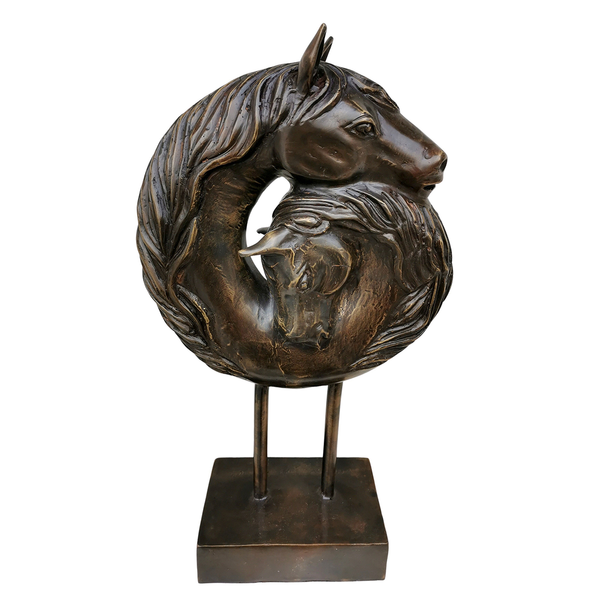 Mare and Foal Sculpture