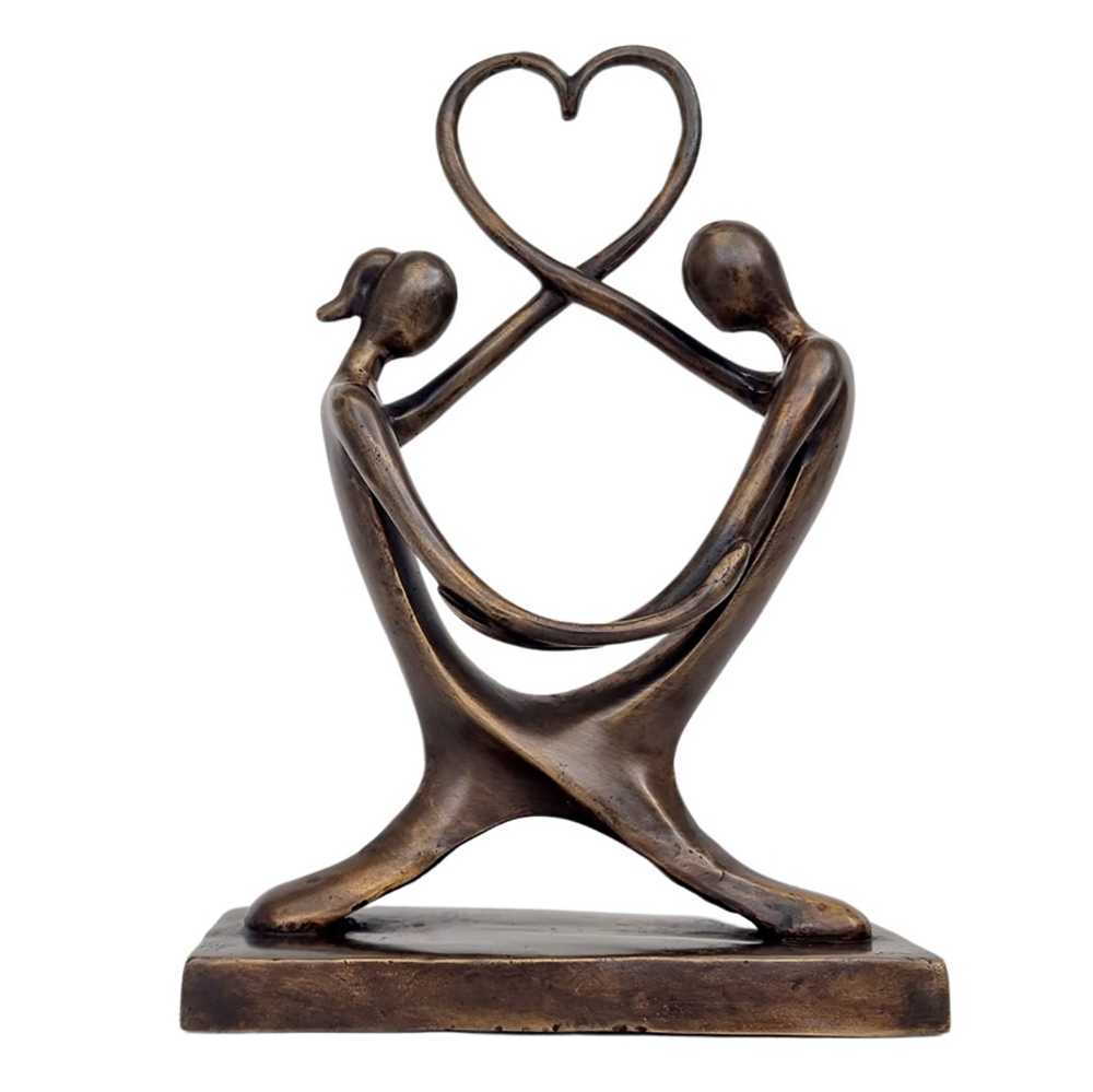 Couple Holding Hands Sculpture