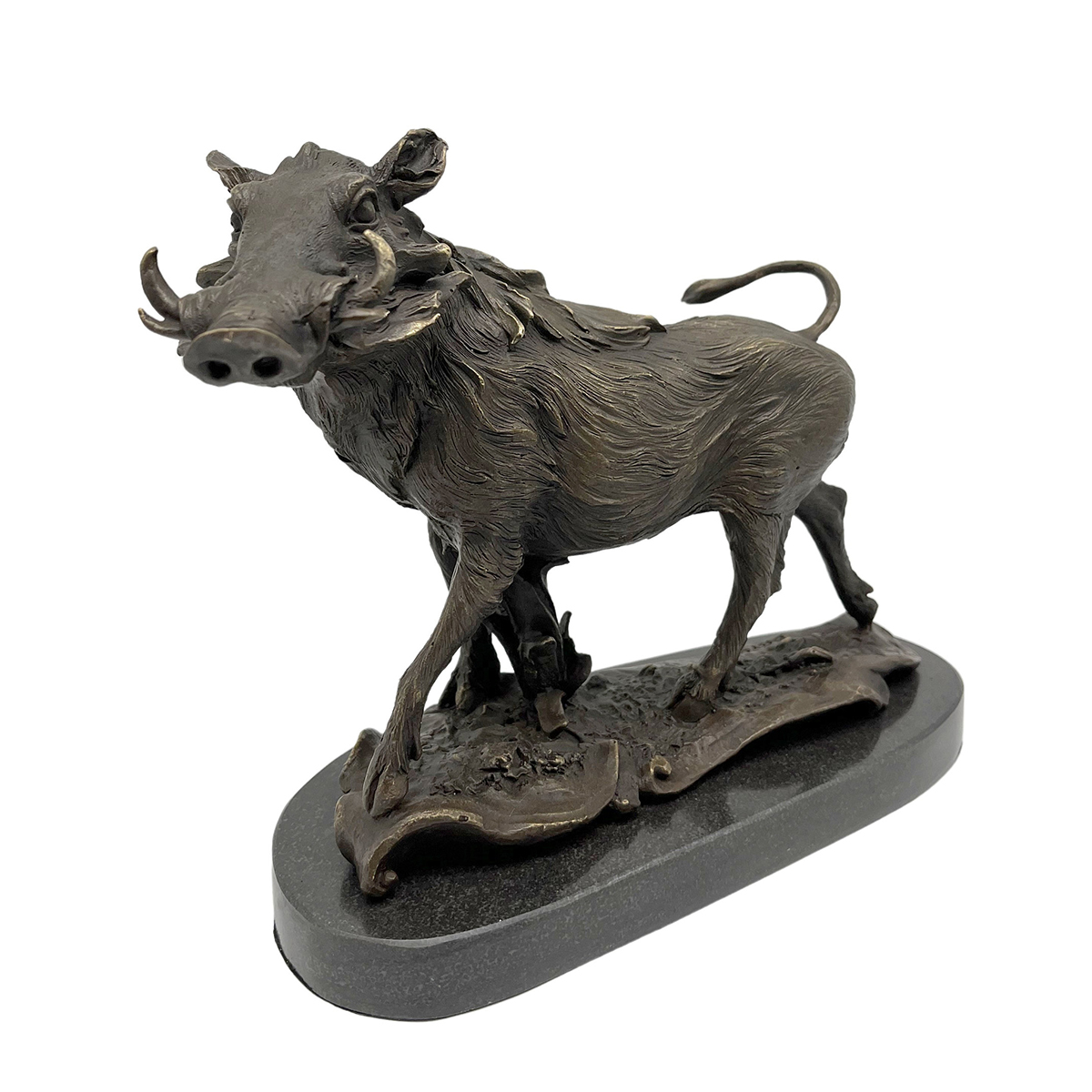 Bronze Boar Statue