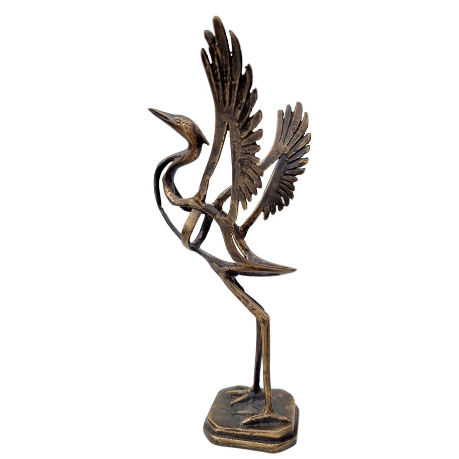 Heron Metal Sculpture