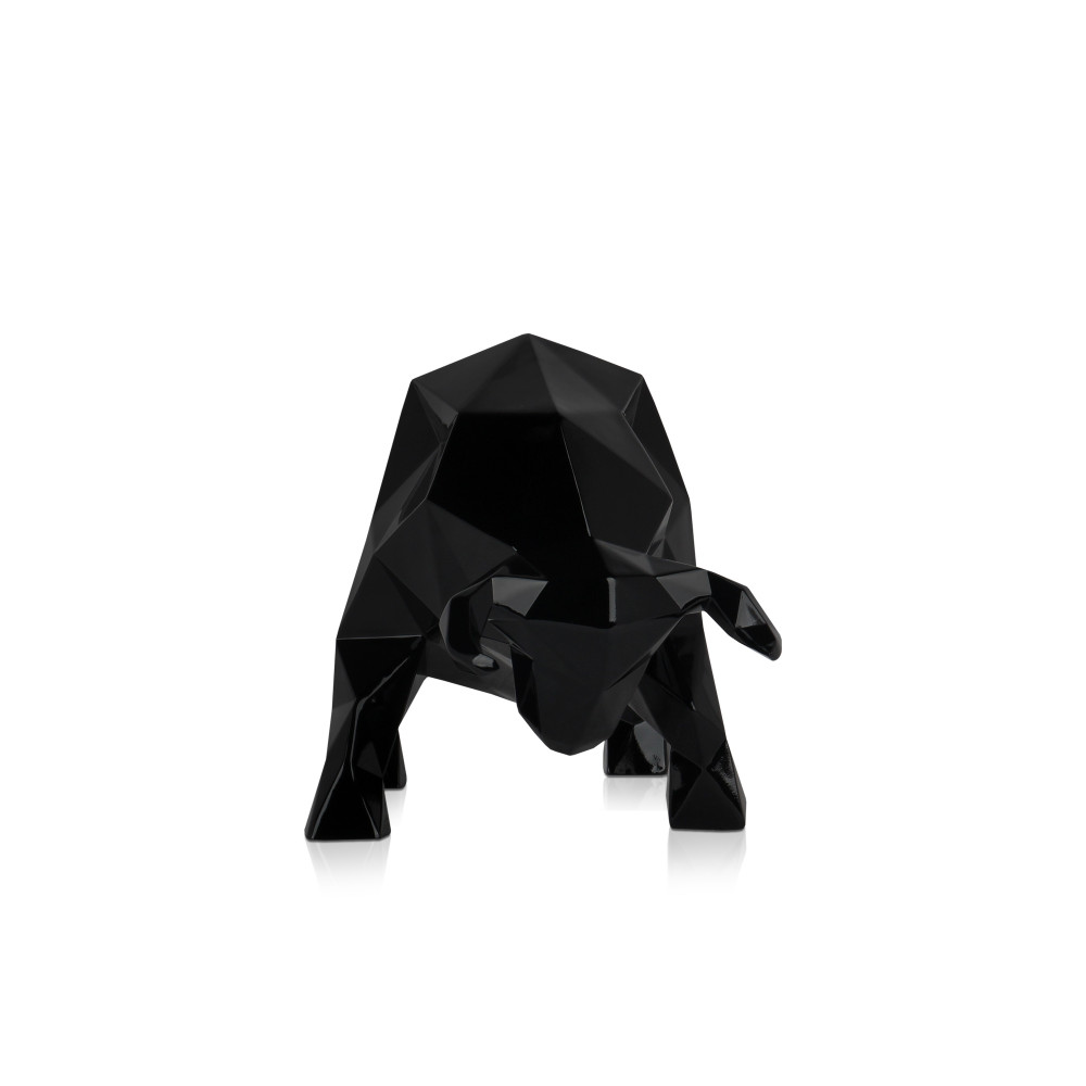 Black Bull Sculpture