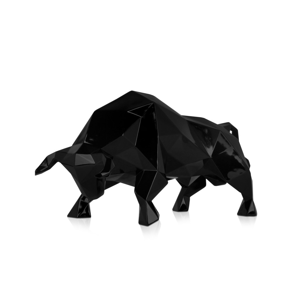 Black Bull Sculpture