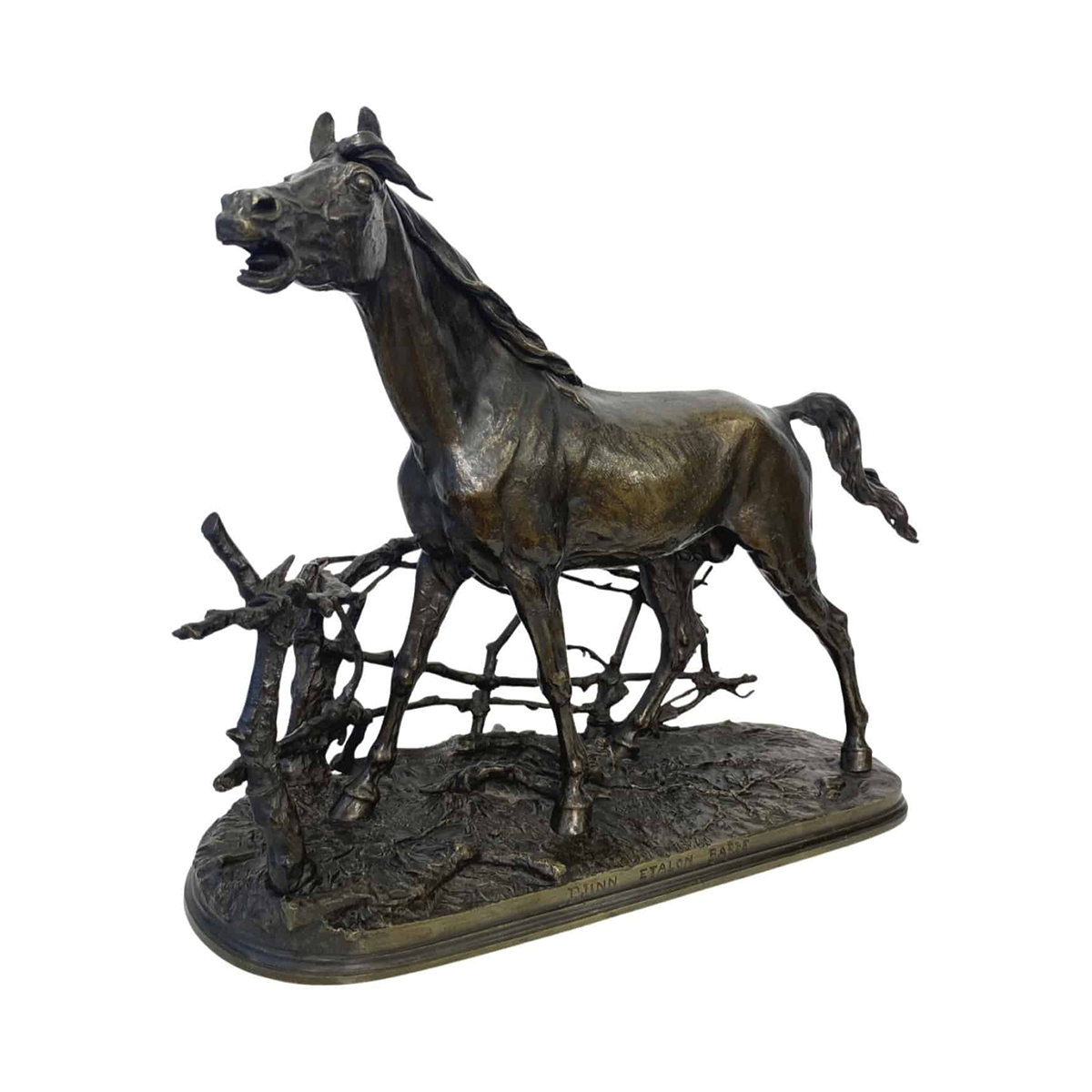 Bronze Stallion Statue