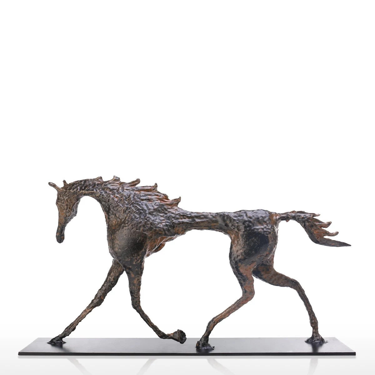 Abstract Horse Sculpture