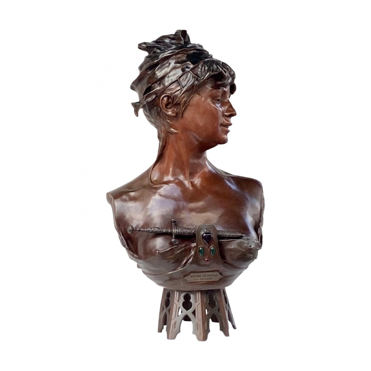 Female Bronze Bust