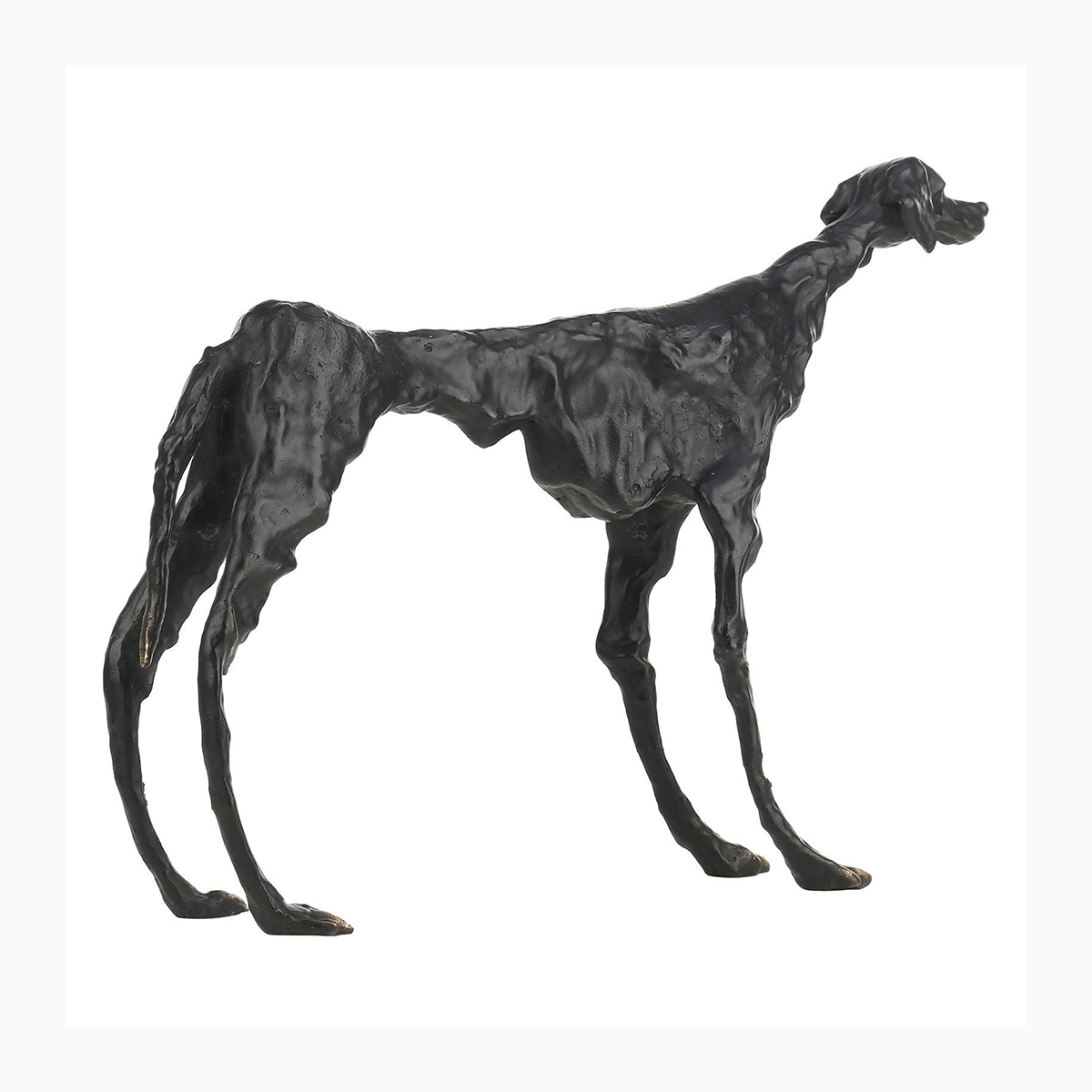 Abstract Dog Sculpture