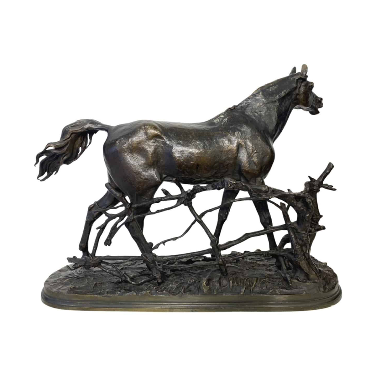Bronze Stallion Statue