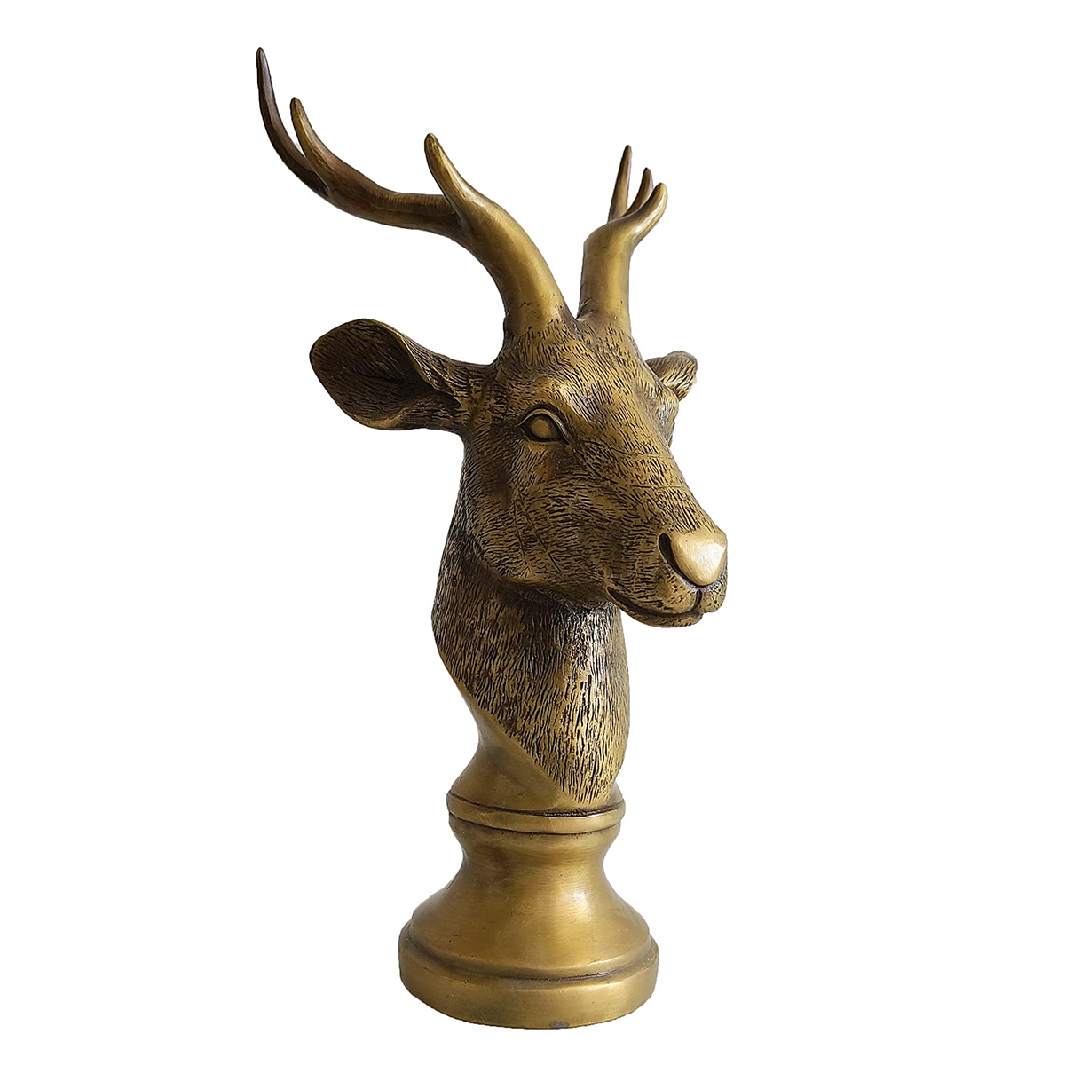 Stag Head Statue