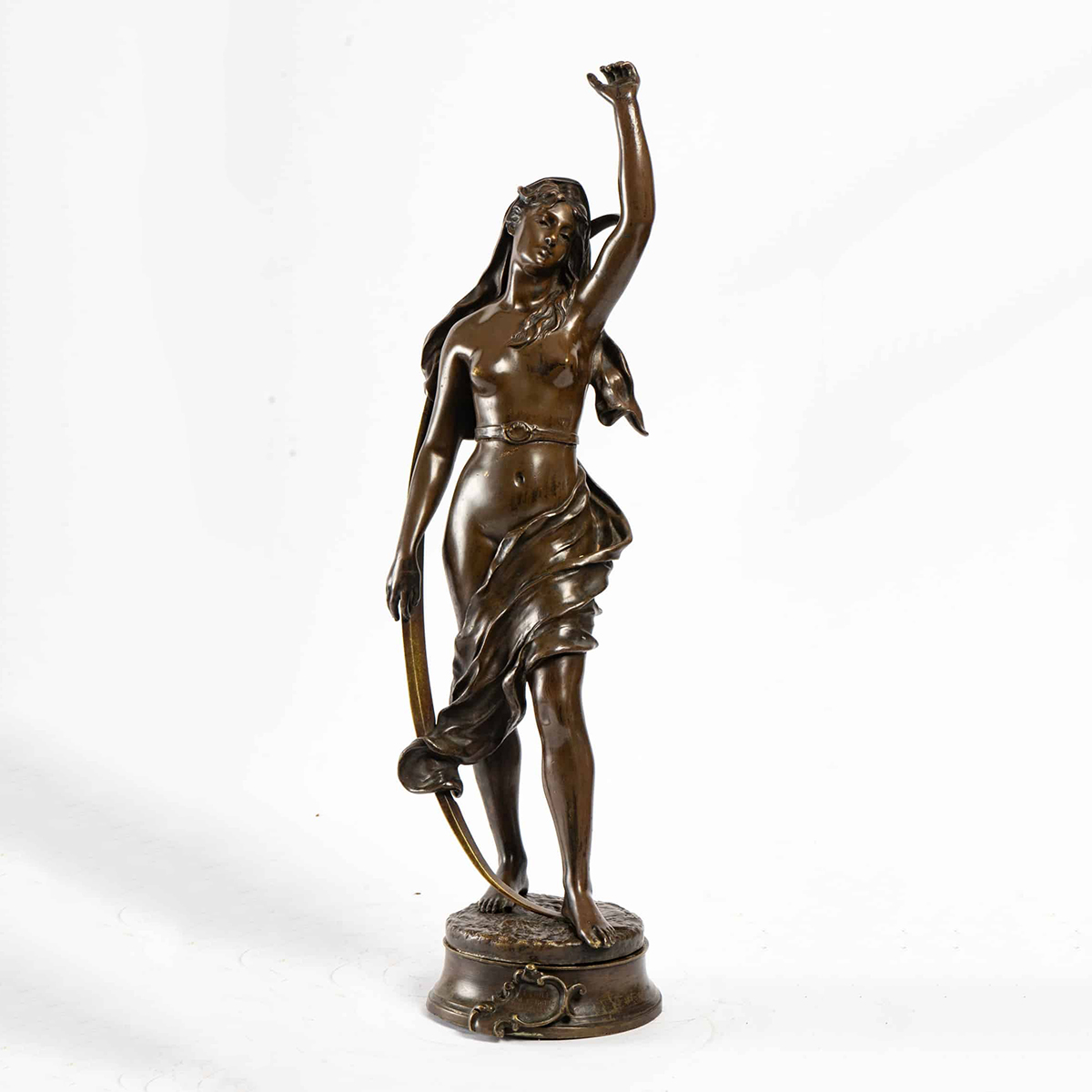 Bronze Woman Sculpture