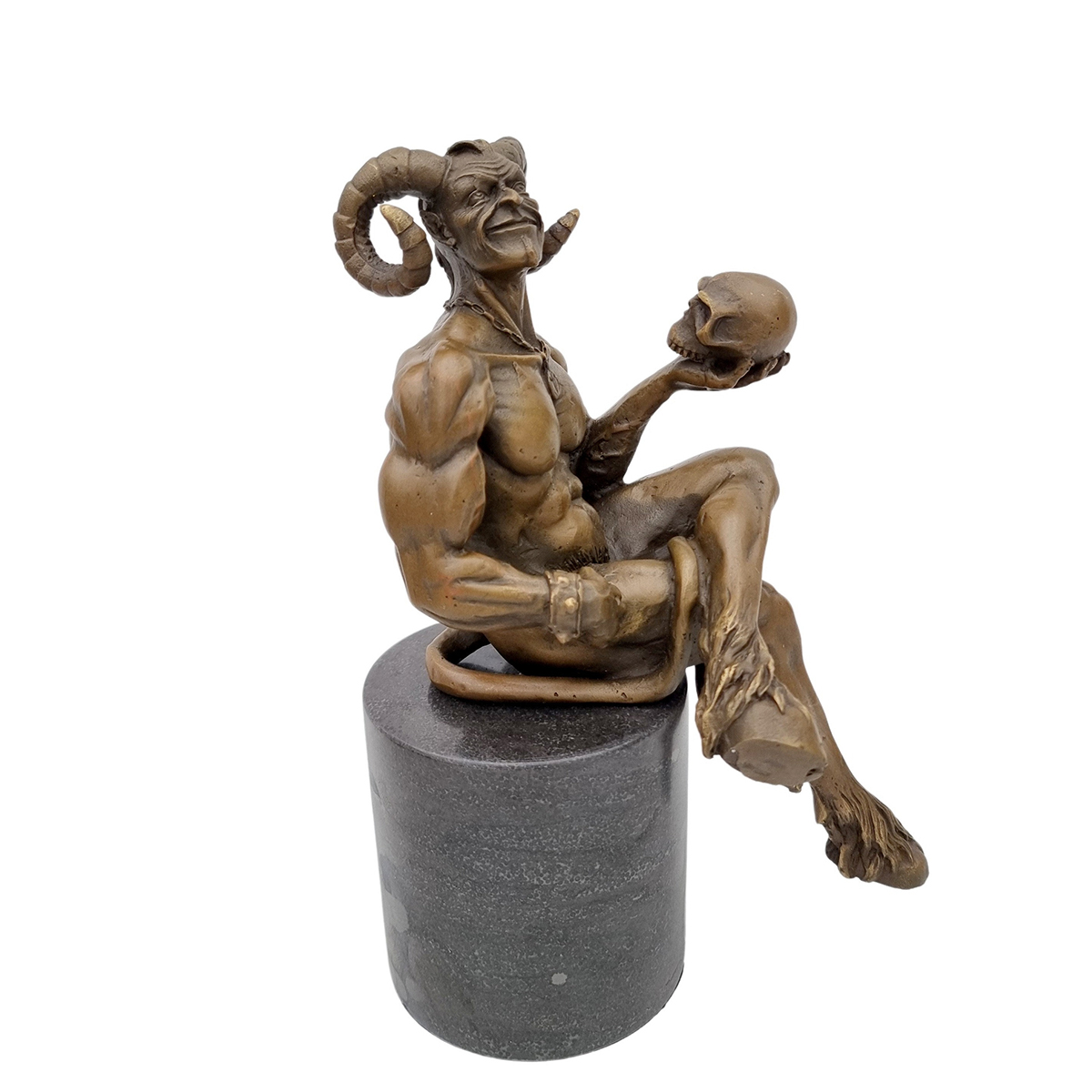 Bronze Devil Statue