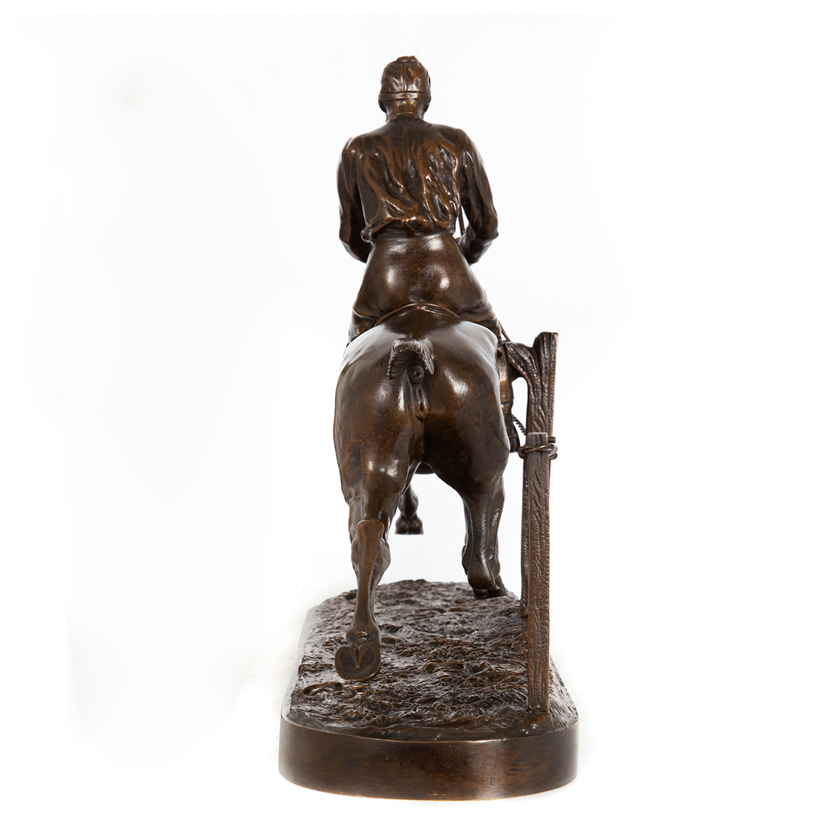 Horse and Jockey Figurines