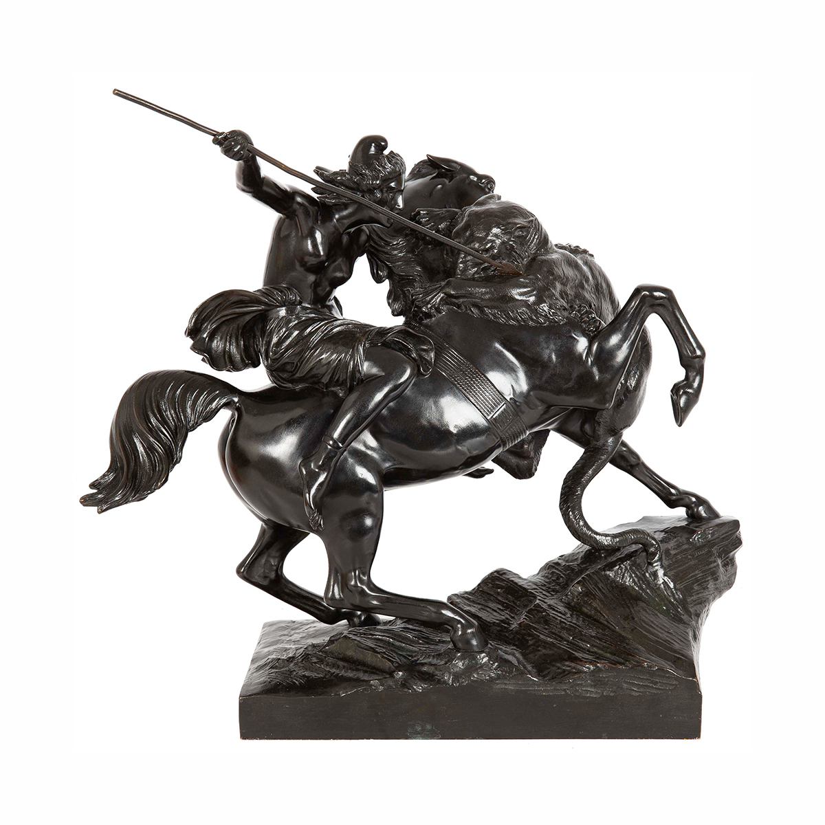 Statue Of Warrior on Horse