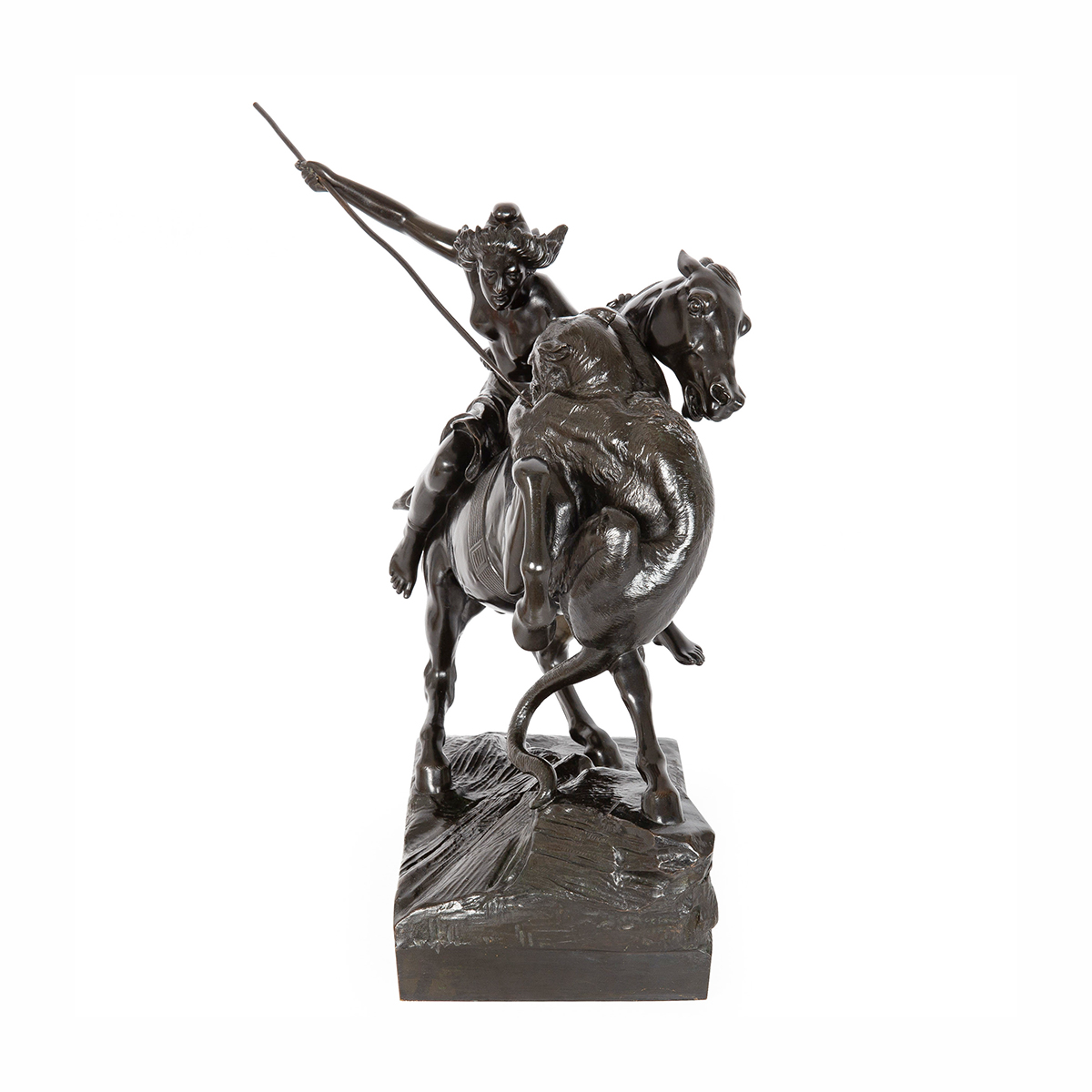 Statue Of Warrior on Horse