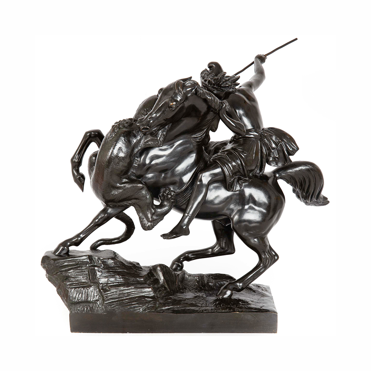 Statue Of Warrior on Horse