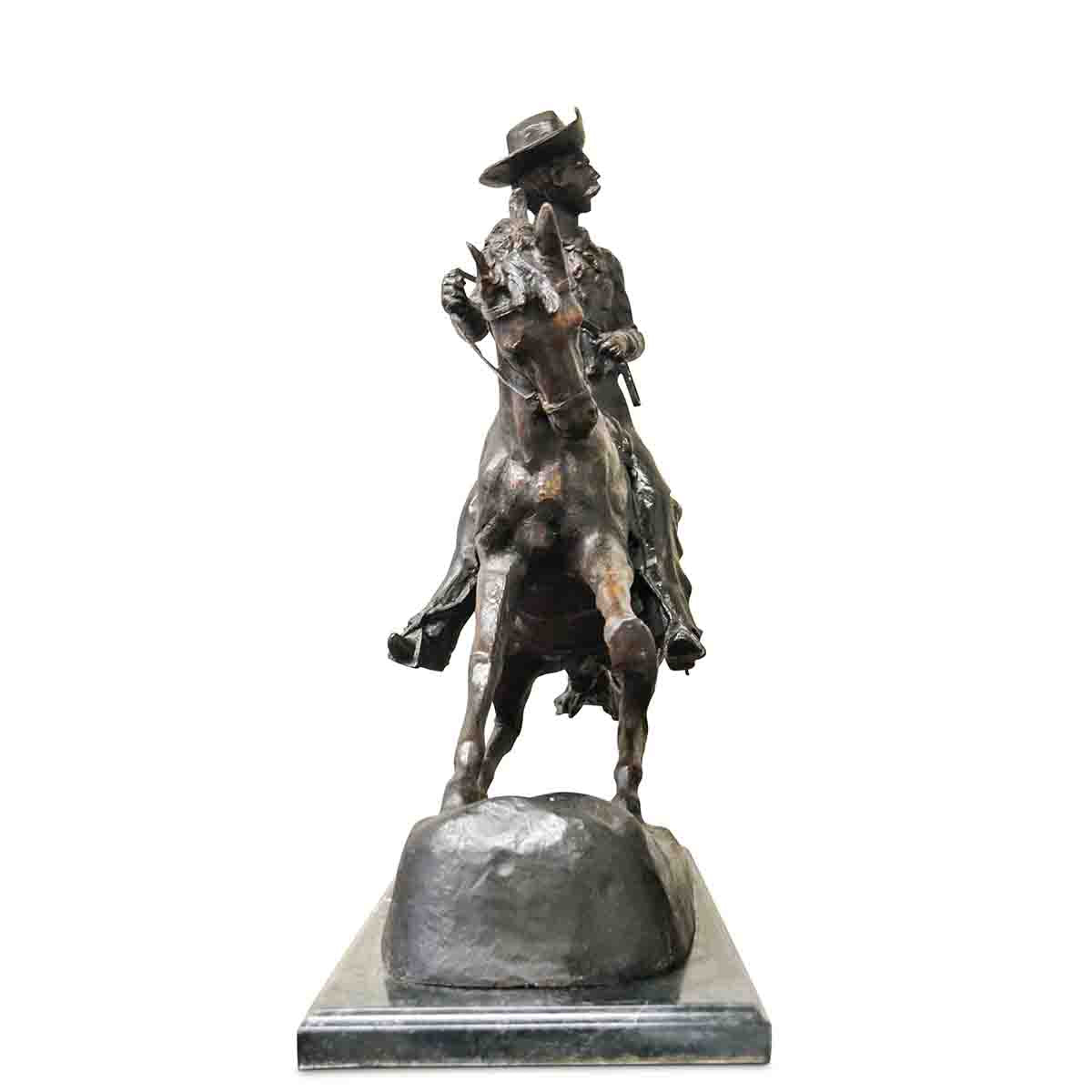 Remington Cowboy Statue