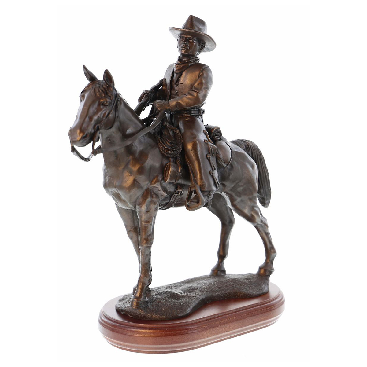 Bronze Cowboy Sculpture