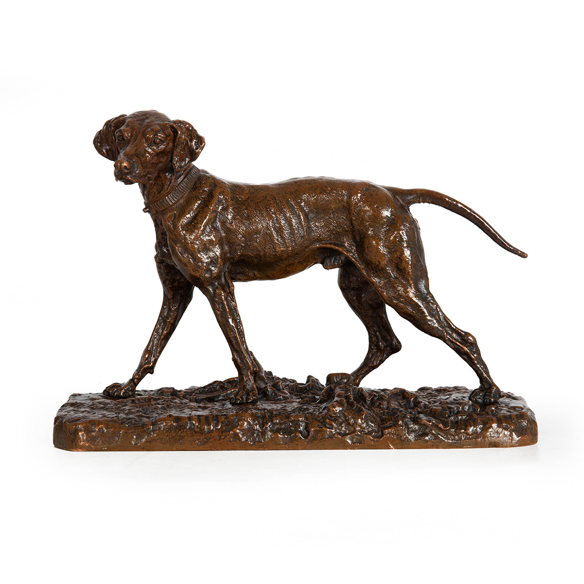 Pointer Dog Sculpture