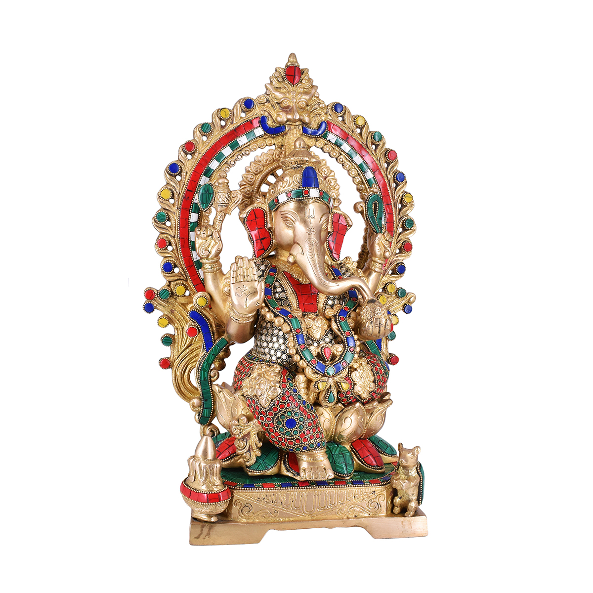 Brass Ganesha Idol for Home