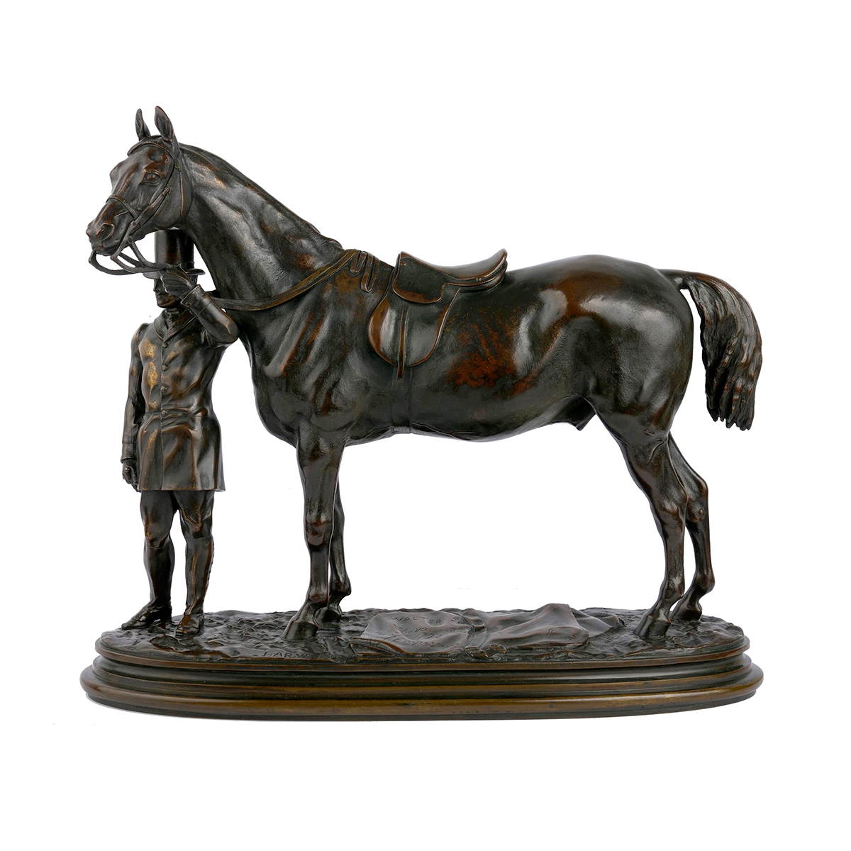 Race Horse Sculpture