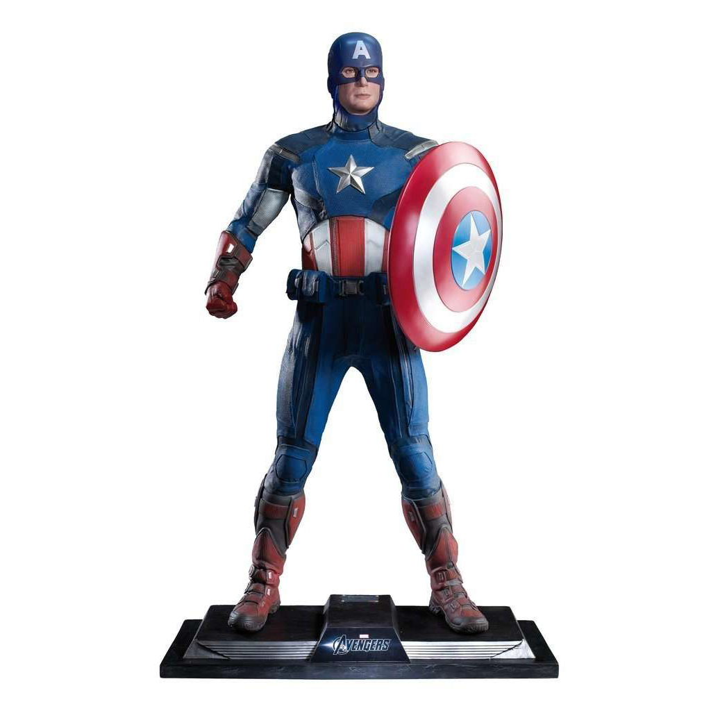 Captain America Sculpture