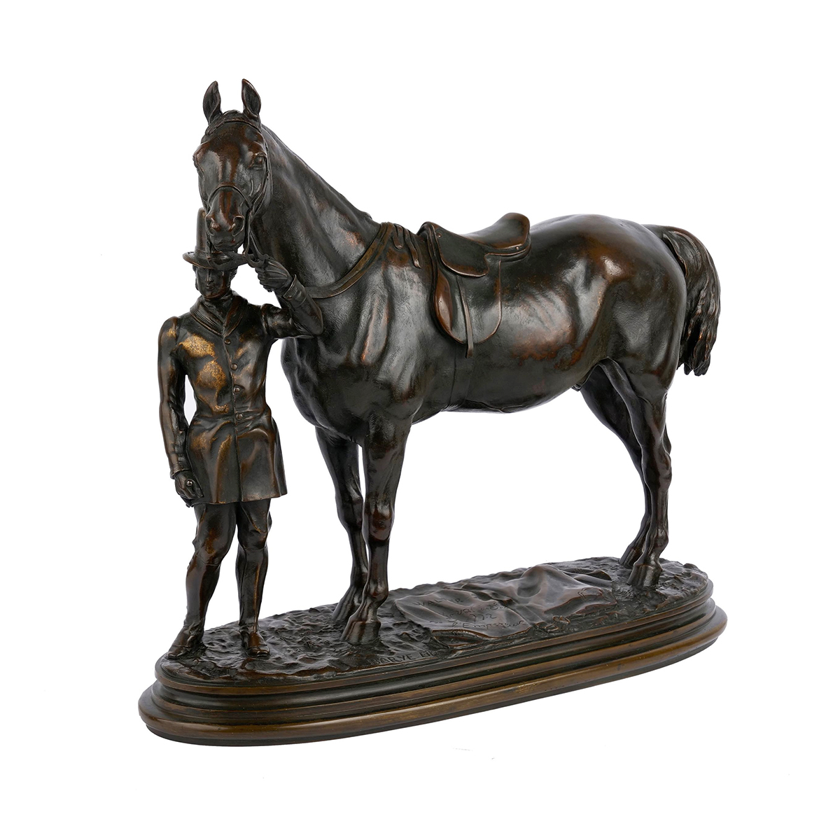 Race Horse Sculpture