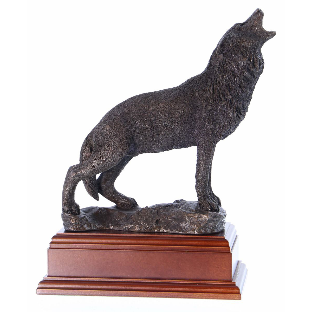 Howling Wolf Figurine