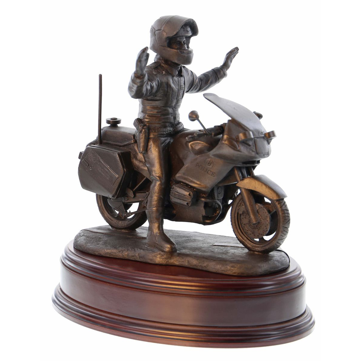 Biker Statue