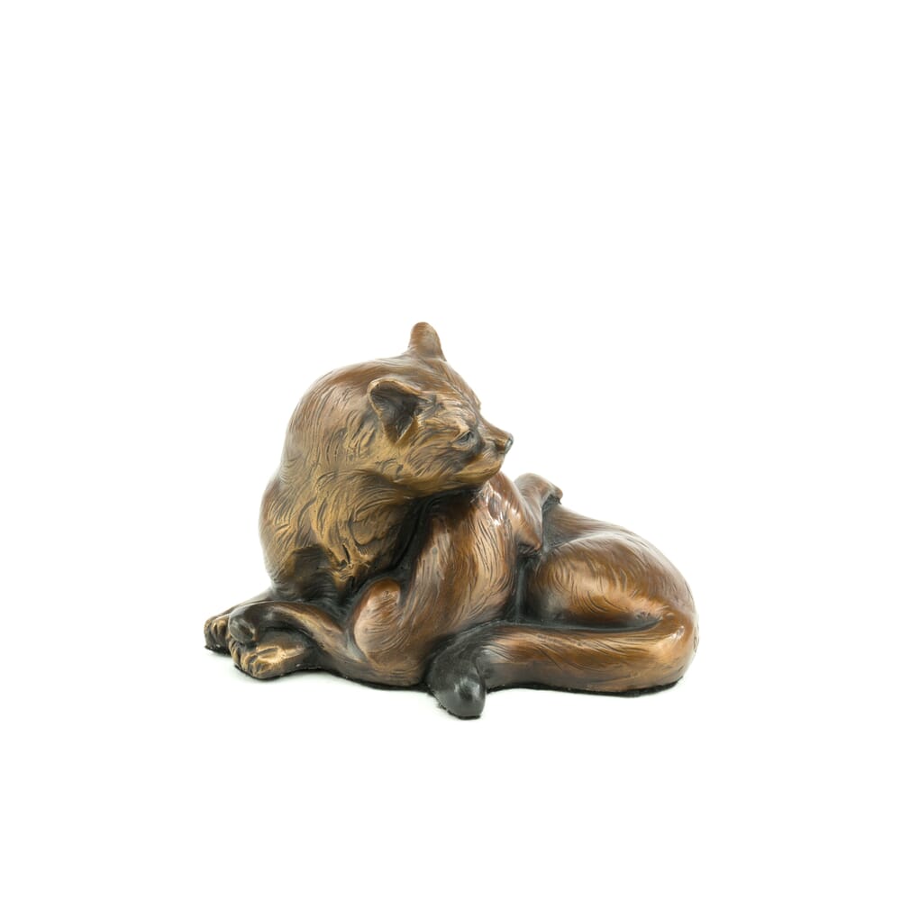 Bronze Mountain Lion Statue