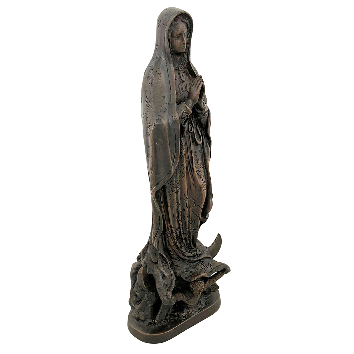 antique madonna statue
