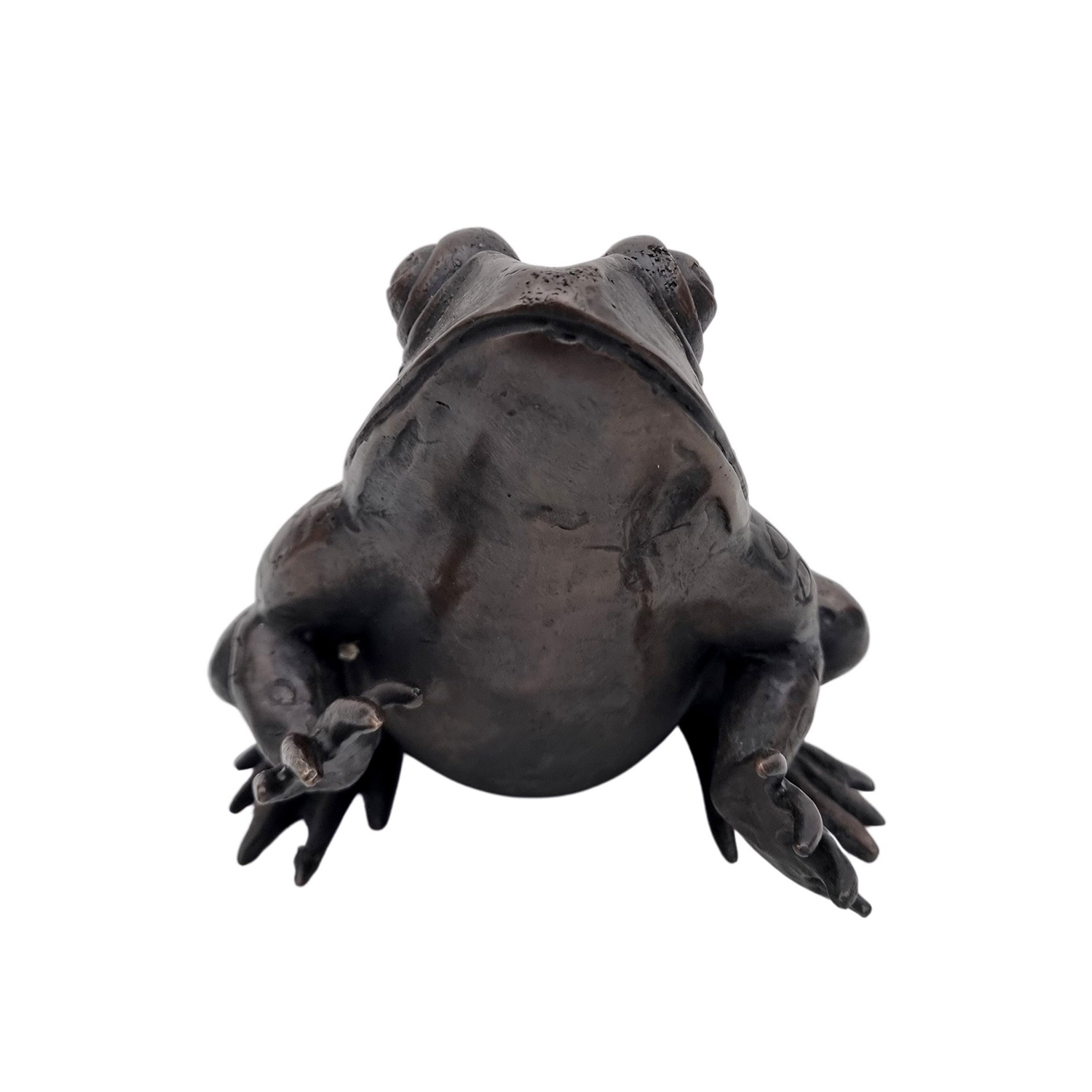 Bronze Frog Statue