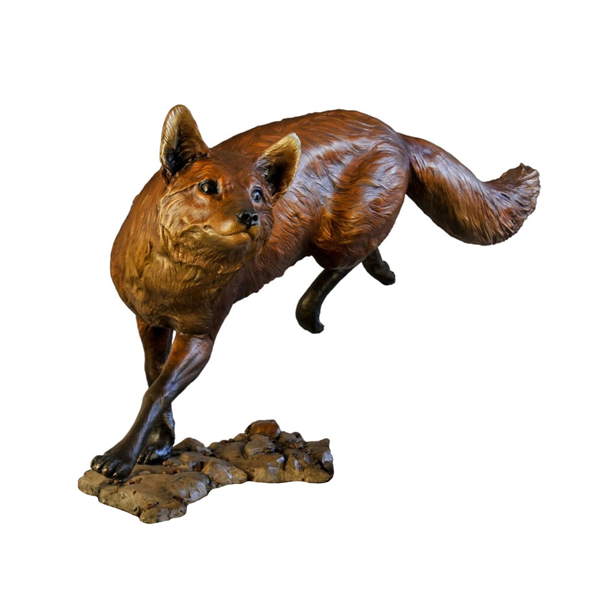 Red Fox Statue