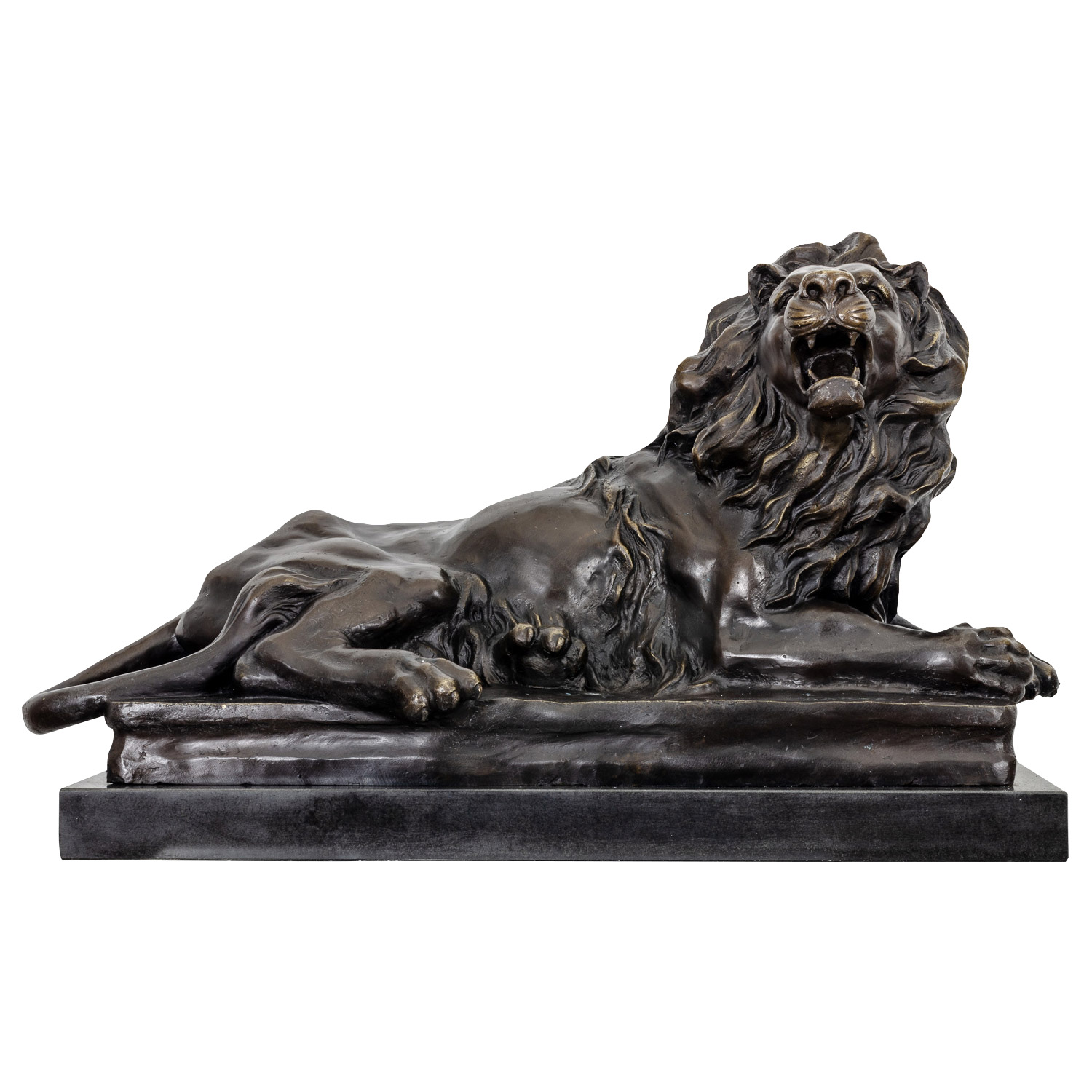 Lion Bronze Statue