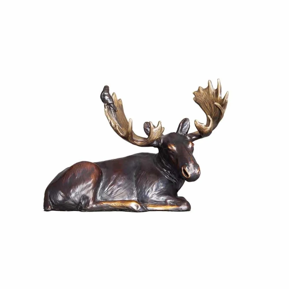 Moose Figurines Home Decor