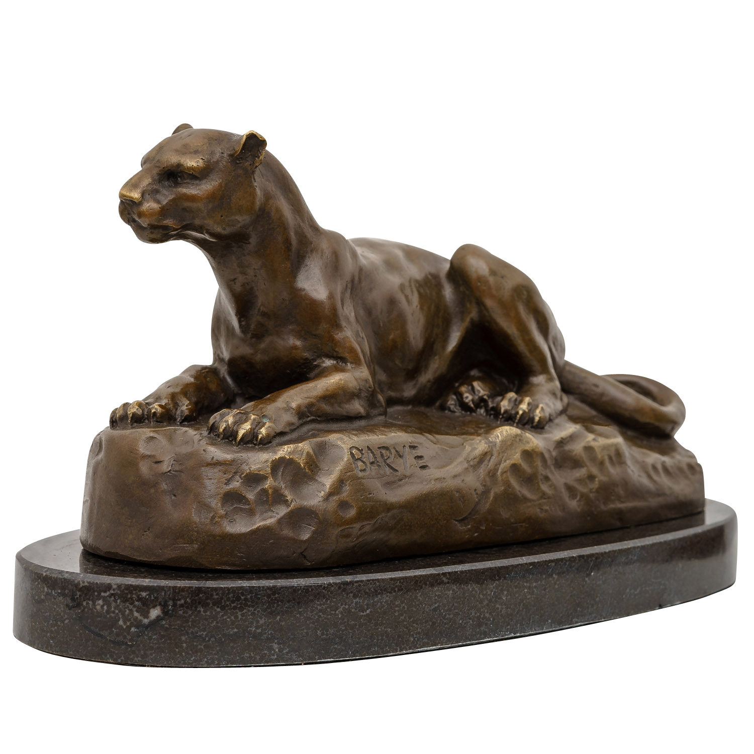 Bronze Panther Statue