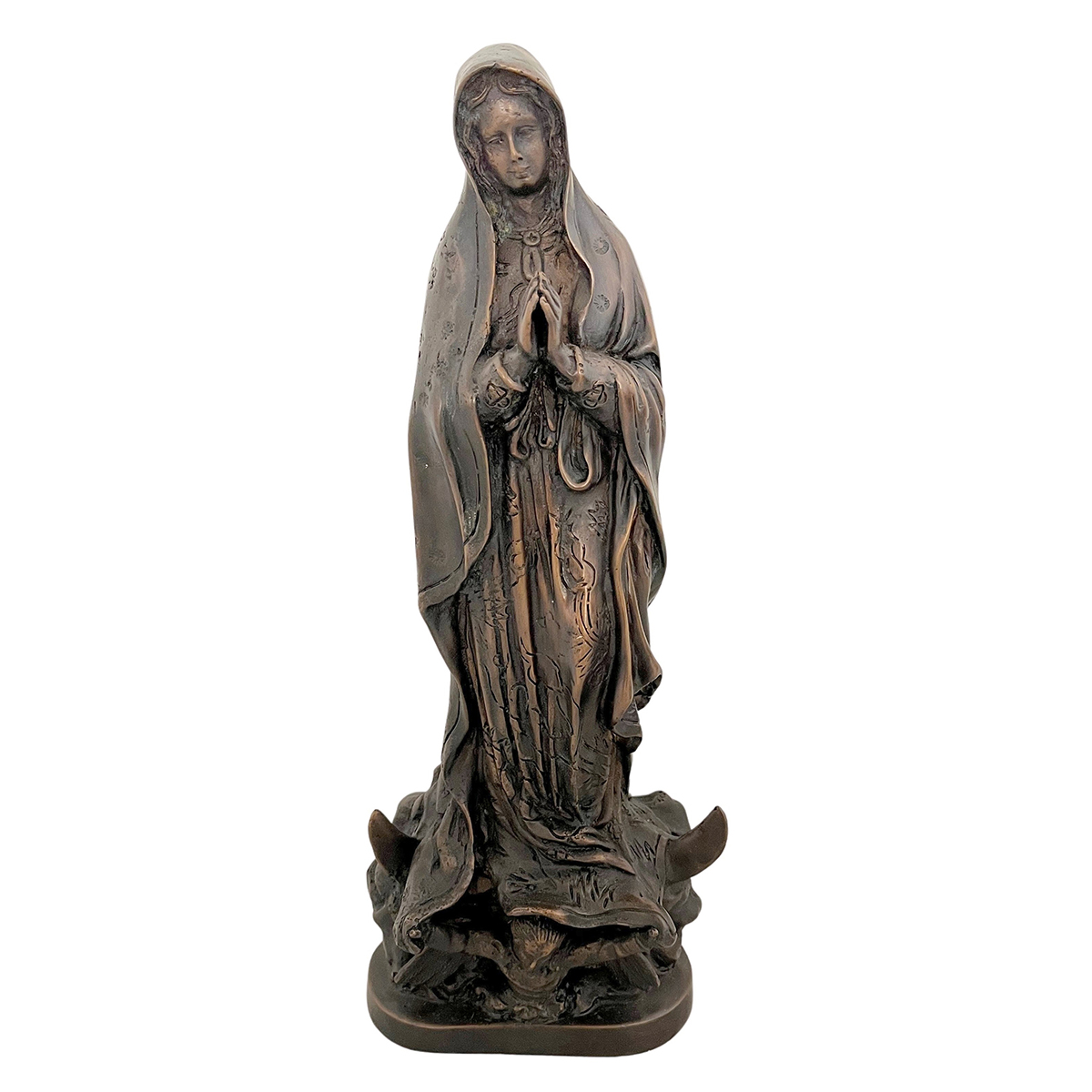 Antique Madonna Statue