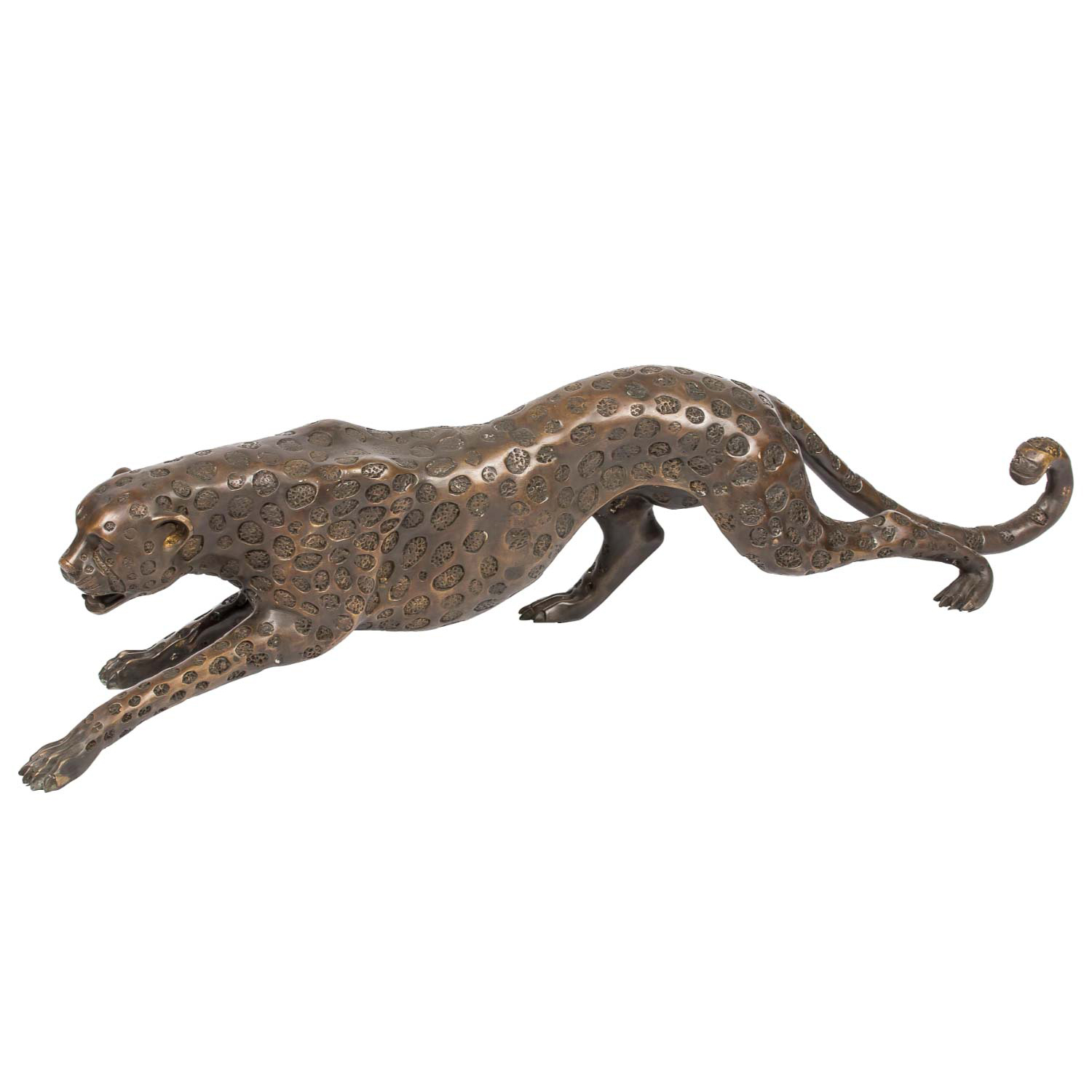 Vintage Leopard Statue