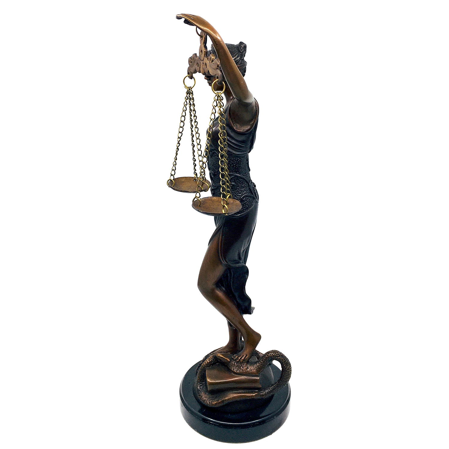 Bronze Lady Justice Statue