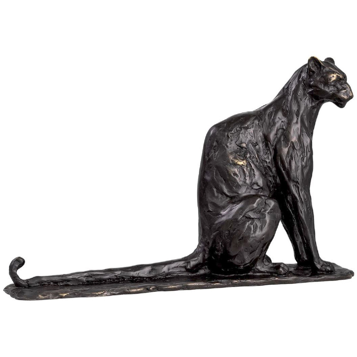 Black Panther Animal Sculpture