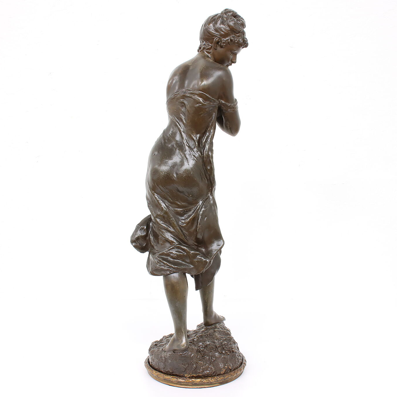 Art Nouveau Woman Statue