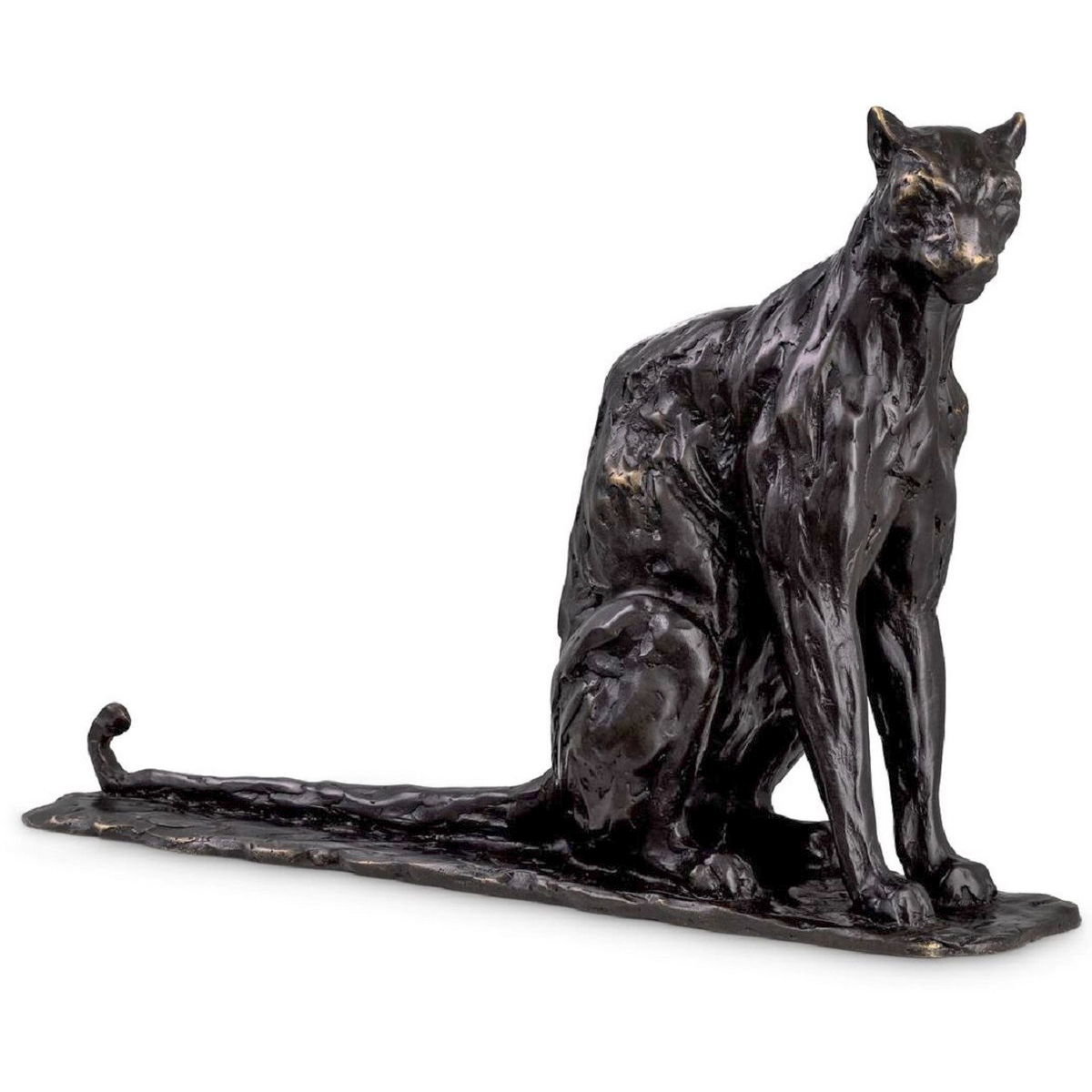 Black Panther Animal Sculpture
