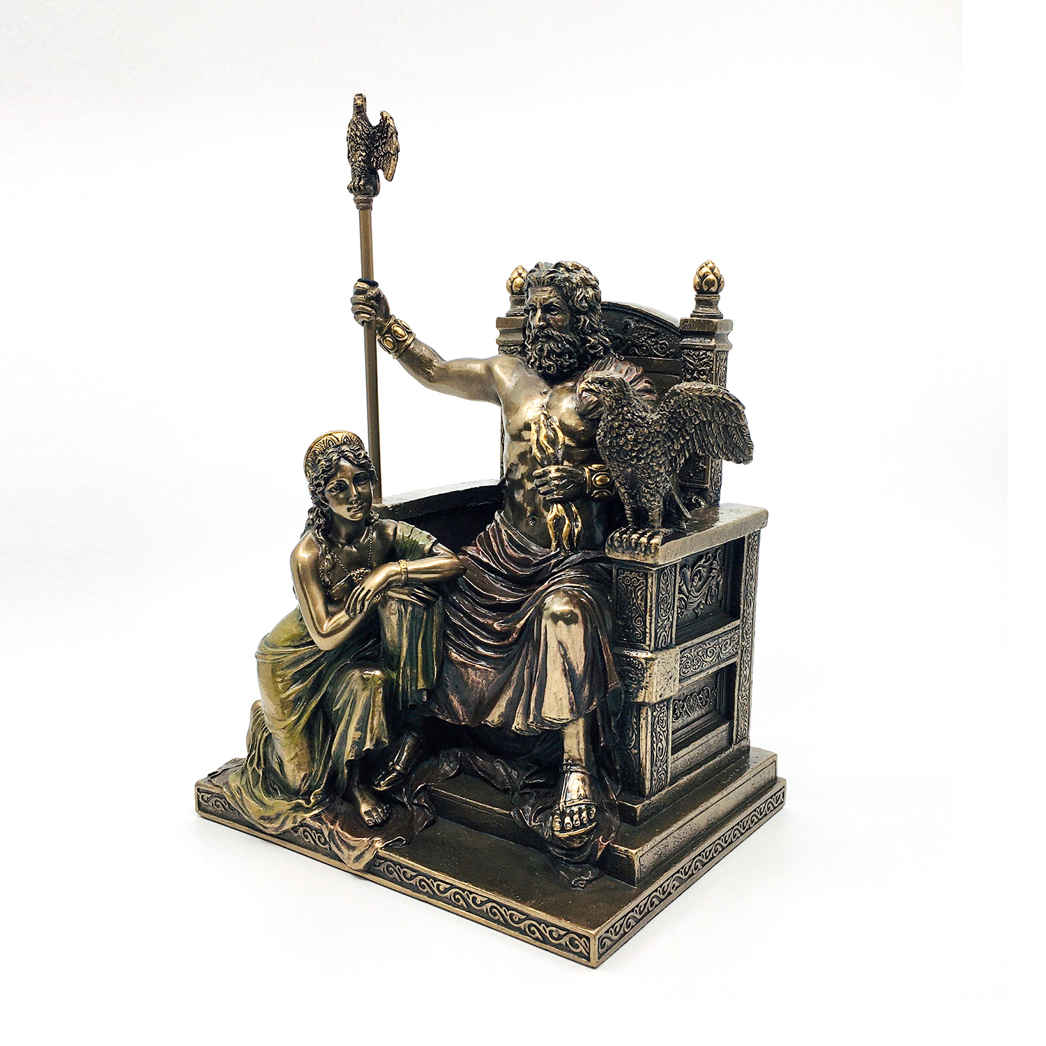 Zeus and Hera Statue